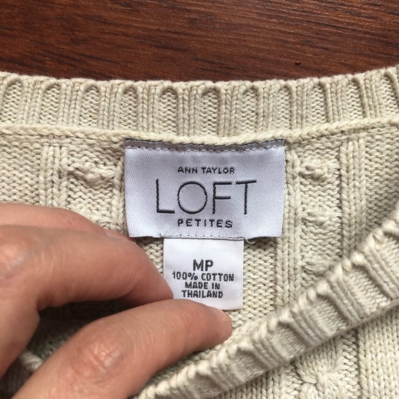 Petite Loft crew sweater - Picture 2 of 2